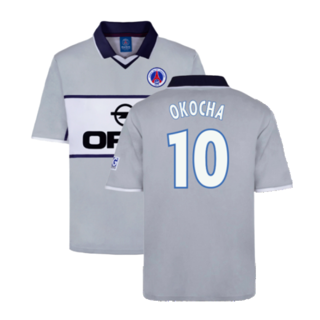 PSG 2000 Paris Saint Germain Away Shirt (Okocha 10)-Vantage Point Soccer